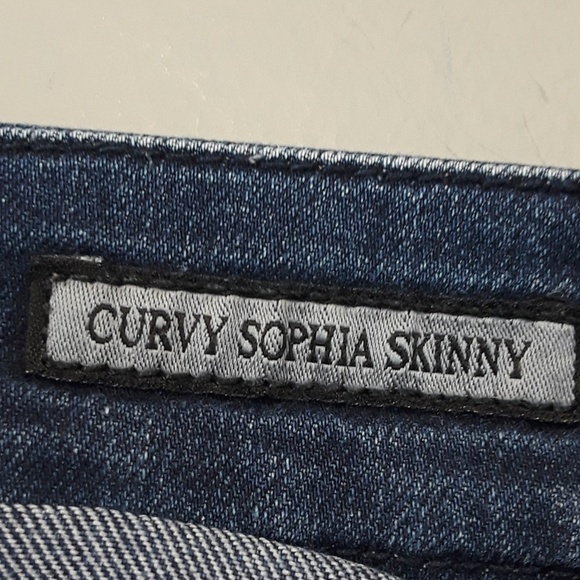 GUESS Curvy Sophia Skinny blue Jeans size 25 - Picture 5 of 8